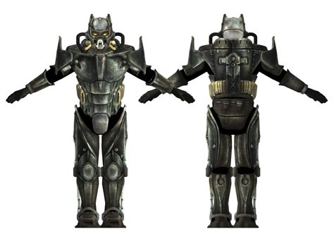 The left arm of the suit was replaced with the sleeve and glove of the raider iconoclast armor, a brahmin skull substituted for the left. . Fallout 3 armor